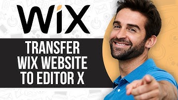 How to Transfer Wix Website to Editor X (2024)