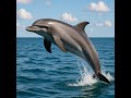 A DOLPHIN which walking THE AQUARIUM of coastline in the earth