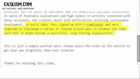 Airbnb Case Solution & Analysis- Caseism.com