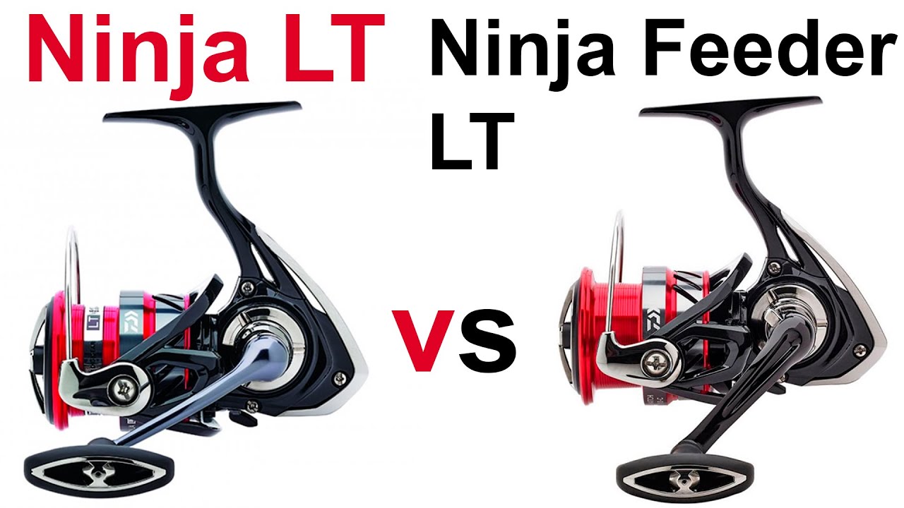 Сравнение Катушек Daiwa Ninja Feeder LT и Ninja LT