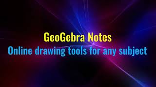 Geogebra Notes no voiceover 1