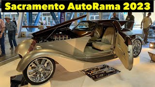 SACRAMENTO AUTORAMA 2023 Car Show - Over 3 hours of Amazing Hot Rods, Rat Rods, Customs & Motorcycle