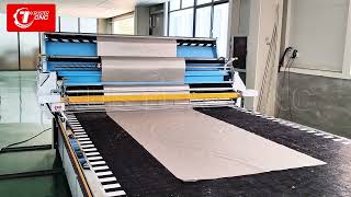 Automatic Fabric Spreading Machine | Preset 10 Layers & 213cm Length Setting Demo