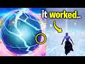 I Glitched Inside Zero Point & THIS Happened.. (Fortnite)