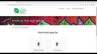 How to log your steps using the Active Travel Logger