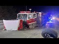 Licking Township fire truck struck while responding to crash on I-70