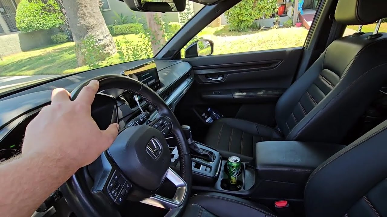 Обзор HONDA CRV-HYBRID 2024