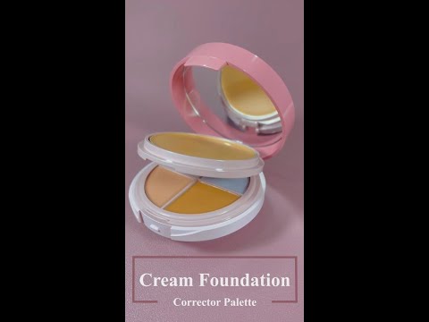 Cream Foundation Corrector Palette