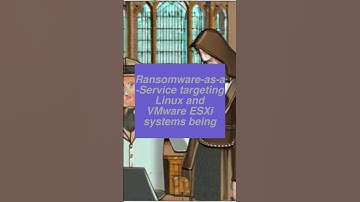 Ransomware-as-a-Service targeting Linux and VMware ESXi systems being