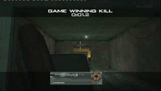 Call of Duty: Modern Warfare 2 - Throwing Knife Game Winning Kill