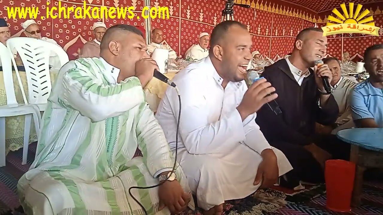 أمداح نبوية وقراءة عطرة لآيات بينات في موسم الطلبة بأولاد احسين جماعة المساعدة إقليم سيدي سليمان