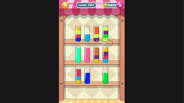 Water Sort Puzzle I Level 1165 I  Facebook I SOLVED