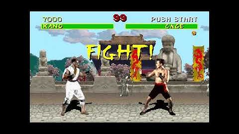 MK1 1992 DOSBox GOG edition (23.06.2023) - KANO try