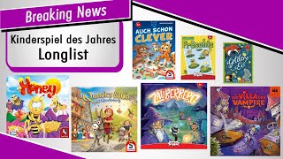 AUCH SCHON CLEVER - Nominiert KINDERSPIEL DES JAHRES 2022 - Kurzvorstellung  - Spiel doch mal! 