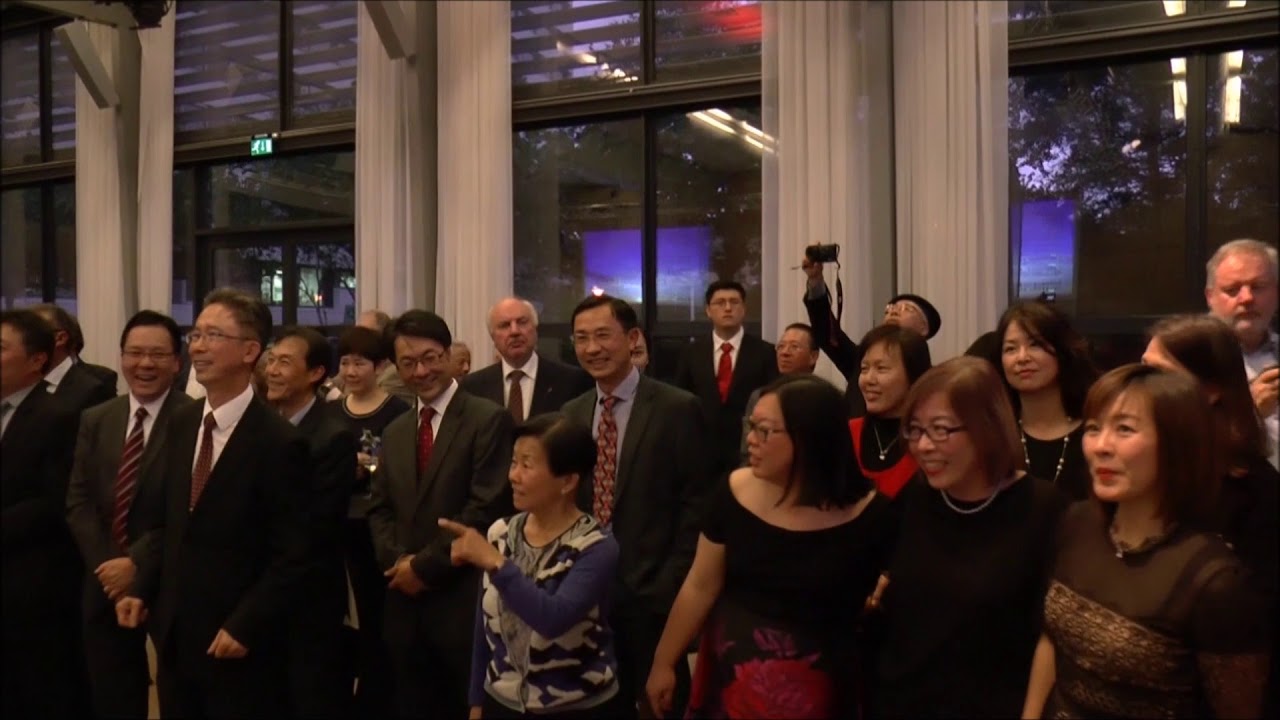 駐荷蘭代表處國慶酒會演出快閃，驚豔海牙