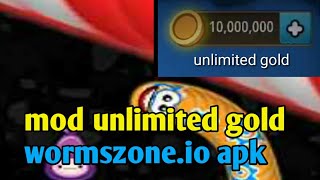 100% work! Worms zone io mod apk terbaru 2020 || unlimit3d gold screenshot 3