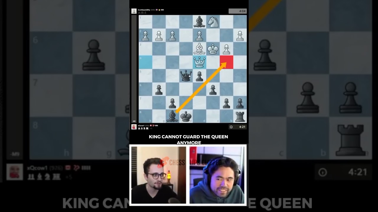 xqc playing like a super gm 💀 