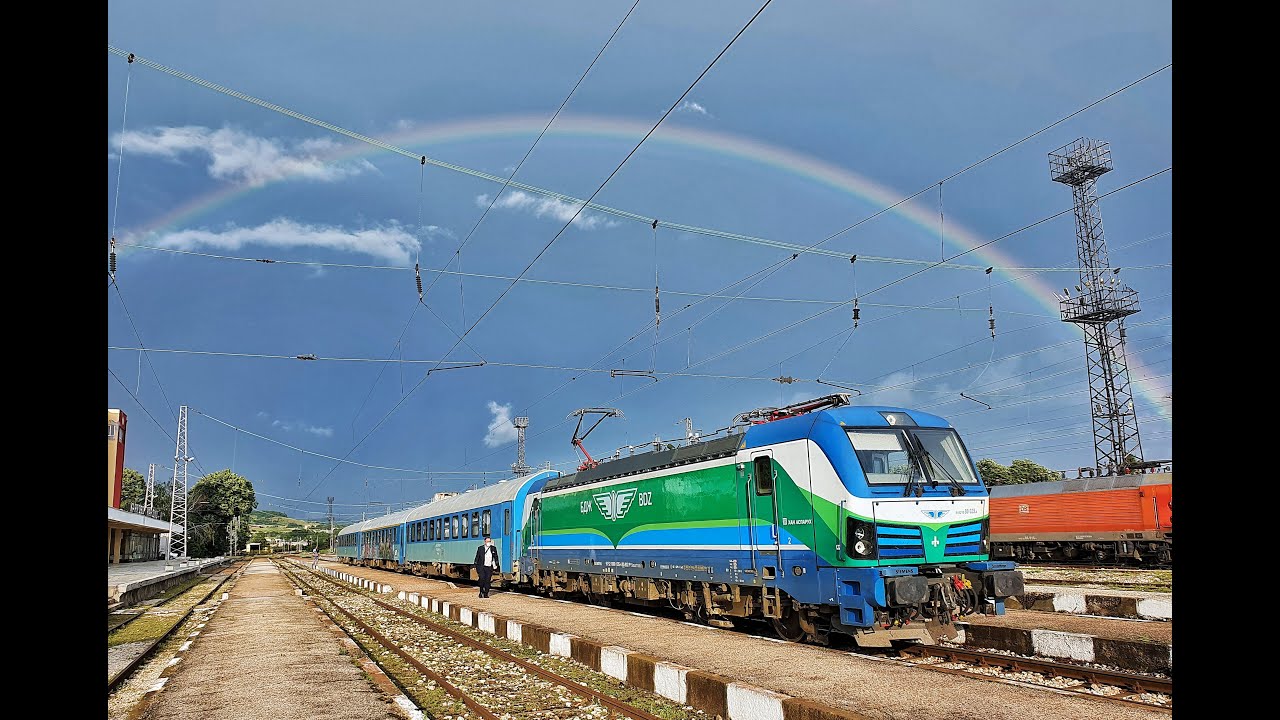 🇧🇬 Cab Ride: Plovdiv - Karlovo - Sofia 🚆  Siemens Smartron 🤩 Part 2/2