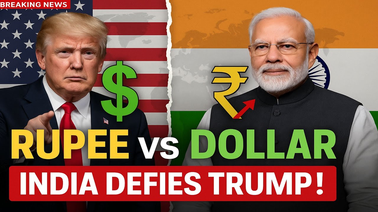 India Defies Trump’s Dollar Diktat to Accelerate Rupee Settlements for International Trade!