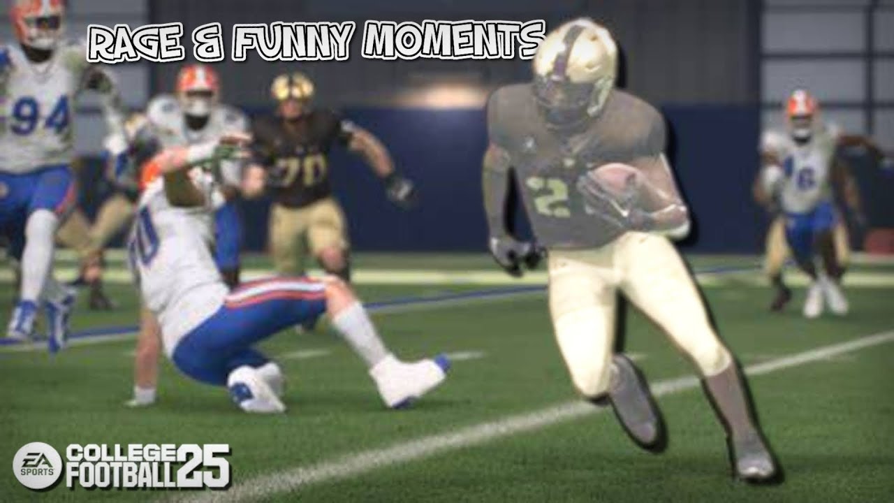 La Rage Football COLLEGE FOOTBALL 25 **RAGE & FUNNY MOMENTS** - YouTube