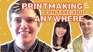 TRAVELLING through PRINTMAKING with Anna Gaby-Trotz | Flat Files Ep 18