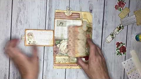 File File Junk Journal Embellished! Junk Journal Tutorial, Envelope Junk Journal, Junk Journal Easy