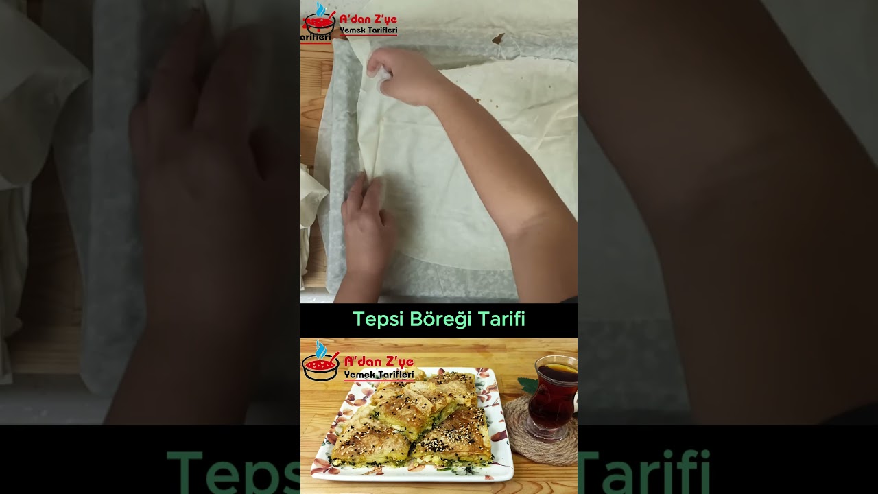 Tepsi Böreği Tarifi #yemektarifi #yemektarifivideoları #börektarifi
