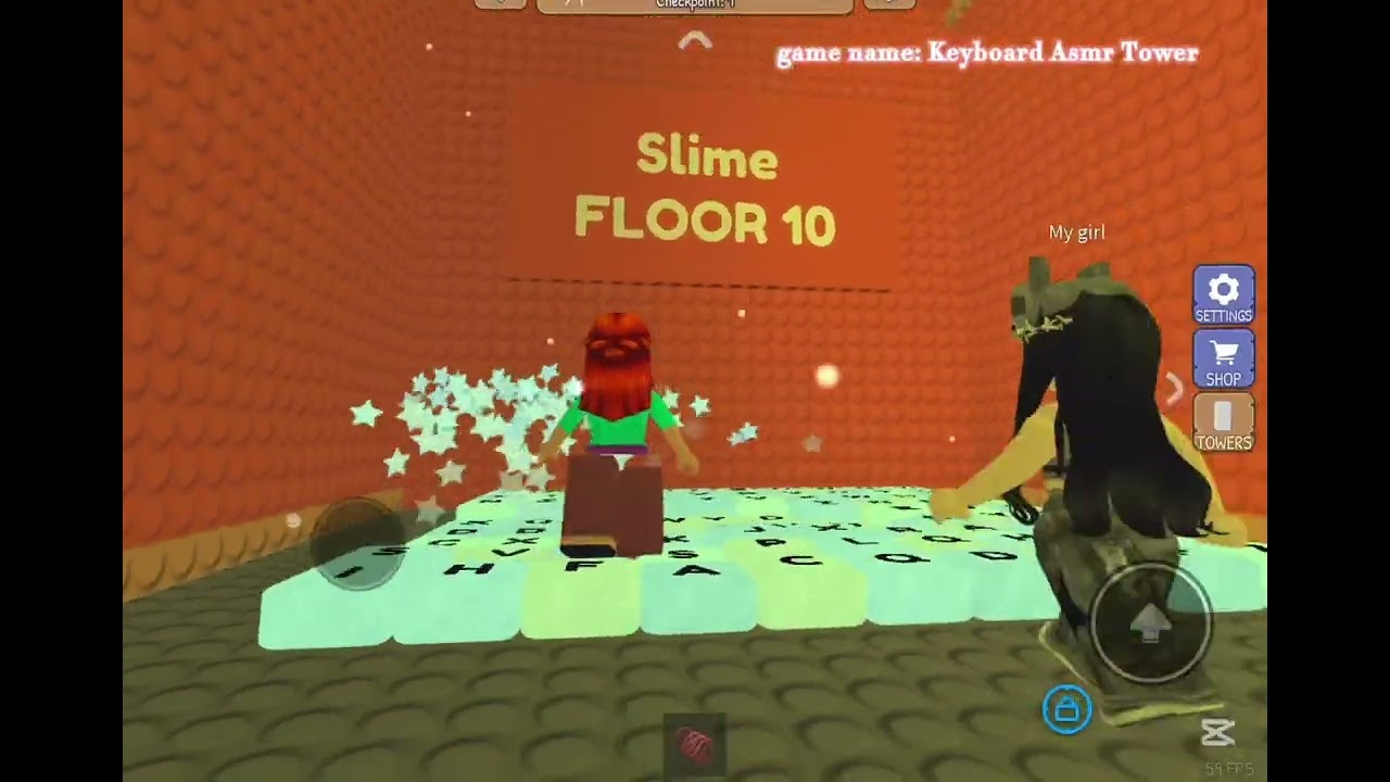 rate asmr keyboard sounds with me! game: keyboard asmr tower