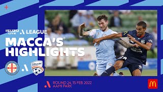 Melbourne City v Adelaide - Macca's® Highlights | Isuzu UTE A-League