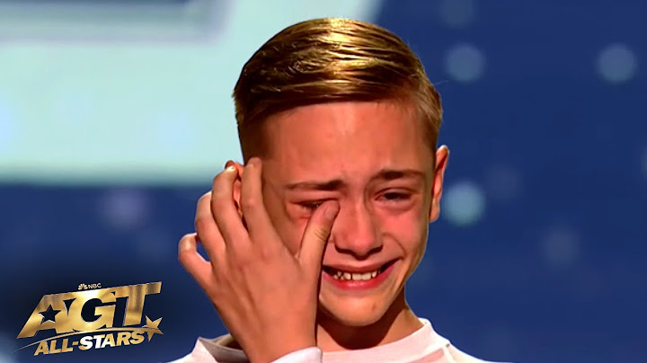Câștigător nervos de 14 ani a premiului Romania's Got Talent ÎN LACRMI când intră în America's Got Talent All-Stars