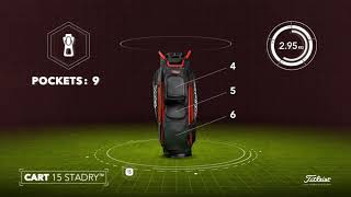 Titleist 15 StaDry Golf Cart Bag
