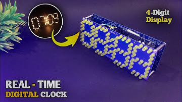 How To Make a Digital Clock At Home | DIY Realtime Digital Clock with 7 Segment Display | ALLPCB