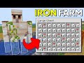 Minecraft Iron Farm 1.21.5