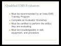 2015-10-27 EMS Evaluator Workshop