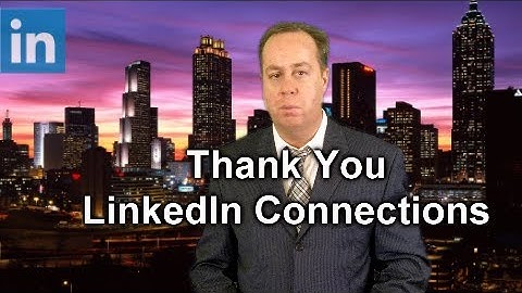 Connecting on LinkedIn Thank You Doug Lehman