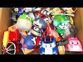 はたらくくるまのロボカーポリー　おもちゃ箱の中から救出しよう / 変形ロボで色を学ぼう！ / learn / 子供向け /