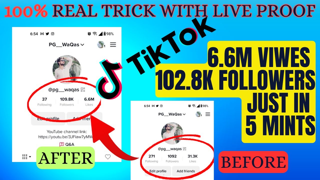HOW TO GET TIKTOK FOLLOWERS FOR USA ACCOUNT IN 1 MINUTE 2023 New Method ...
