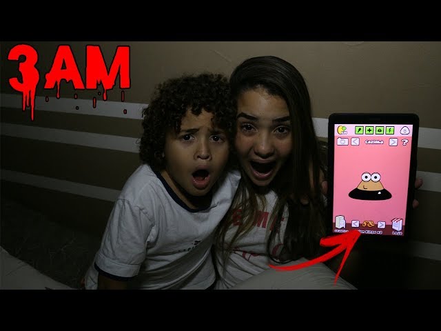 A MORTE DO POU ! O FIM DO JOGO AS 3 DA MANHA 