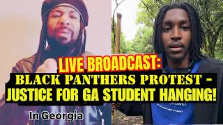 🚨 LIVE: Black Panther Party Justice Rally For Kyle Bassinga - Student Found Hanging In Marietta Park