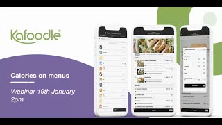Kafoodle Presents: Calorie Labelling Webinar