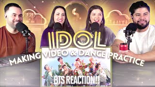 BTS "IDOL MV Shooting & DP" Reaction - Their hardest choreography?! 😳 | Couples React