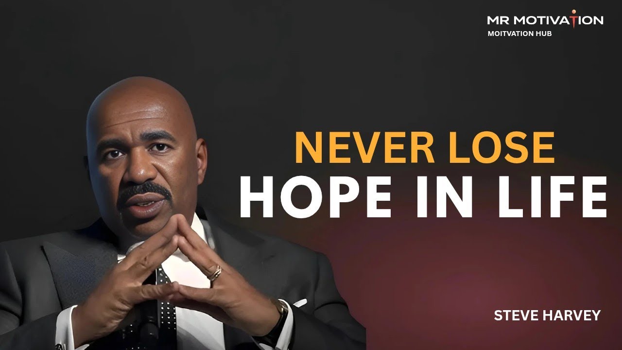 NEVER LOSE HOPE IN LIFE | Powerful Motivation by Steve Harvey #motivated 