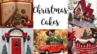 Christmas Cake Tutorials | Christmas Cakes Compilation | Cake Decorating