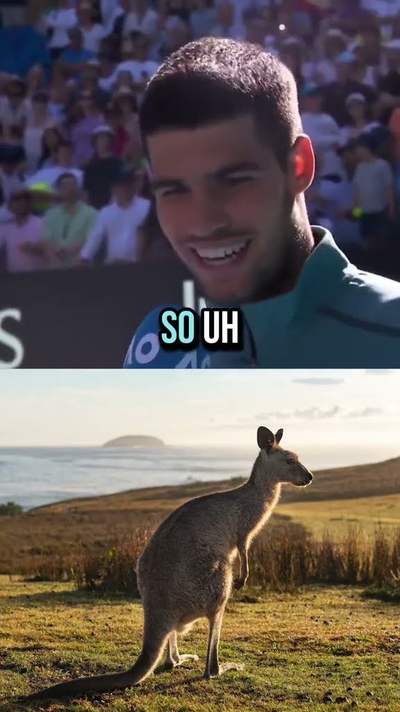 He’s planning a kangaroo tattoo!
