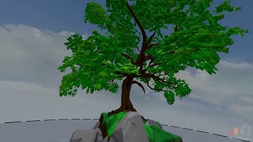 Tree Sculpt in VR - Oculus Medium