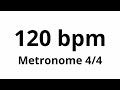 120 Bpm Tempo Metronome 4 4 