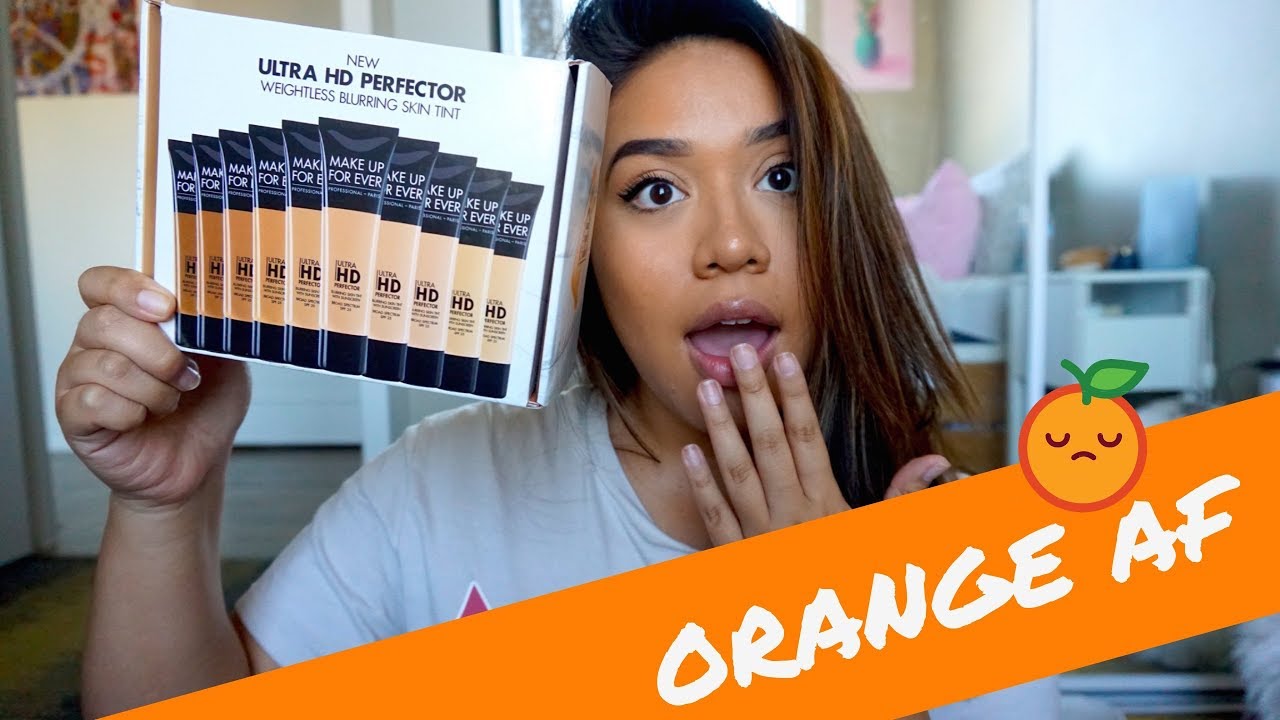 Makeup Forever Ultra HD Perfector Blurring Skin Tint Review, Swatches