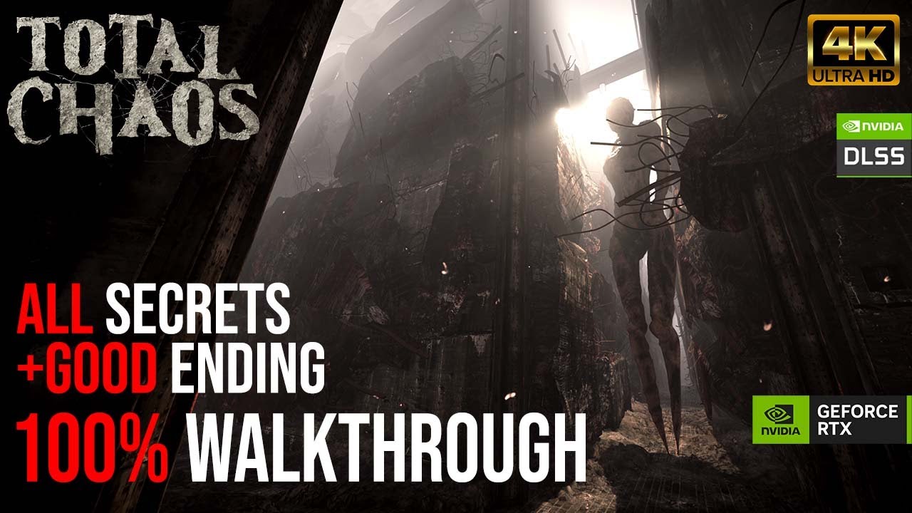 Total Chaos 100% Walkthrough + All Secrets + Good Ending | Max Settings [4k60]