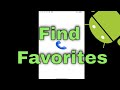 How to Find Favorites on Android Phone [2025]