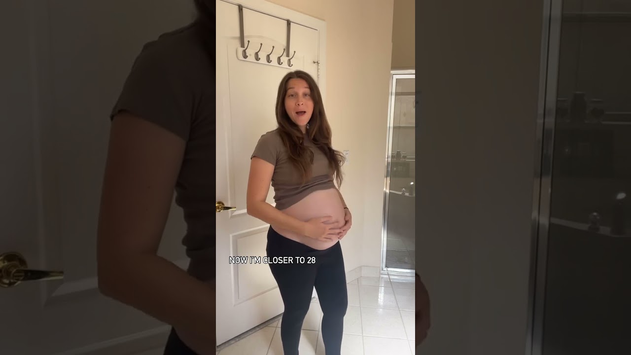 16 weeks pregnant versus 28 weeks pregnant